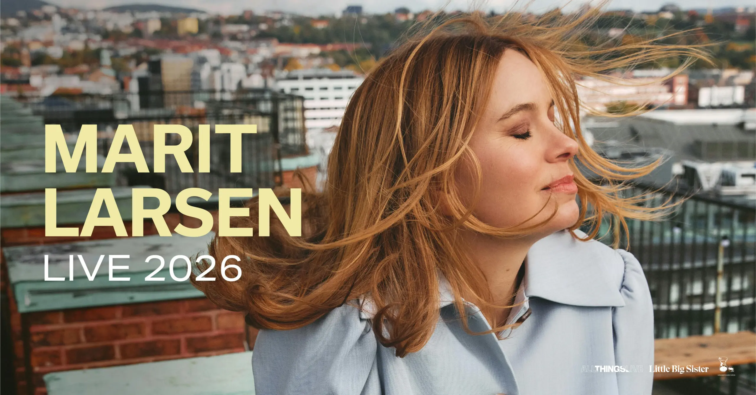 Plakaten for Marit Larsen sin tour 2026