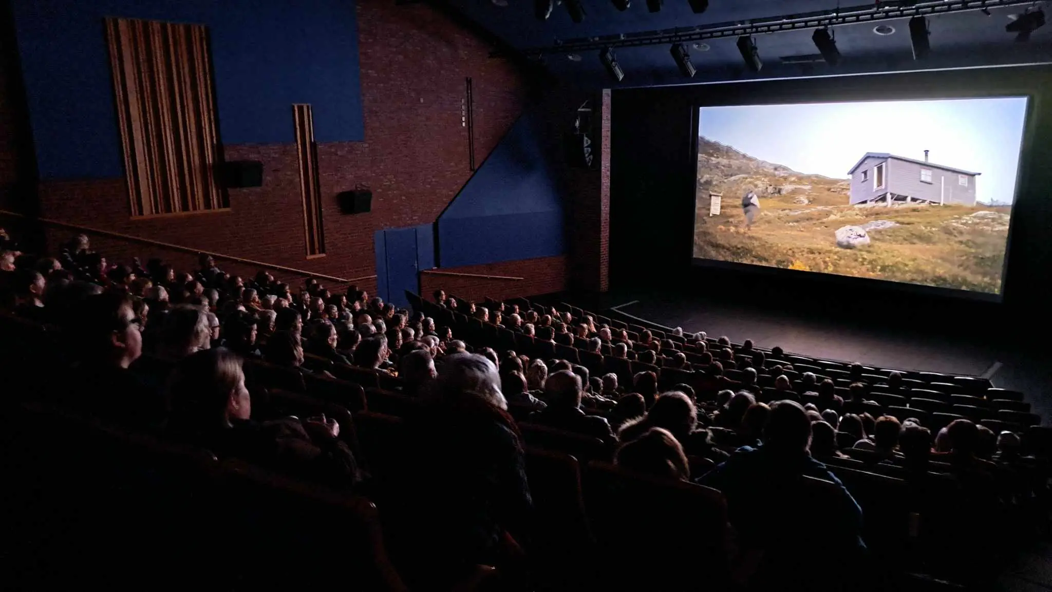 Bilde fra Kinovisning på Ål Kulturhus