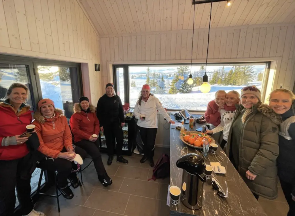 Langstølen Kiosk i Syningen Fjellpark i Torpo