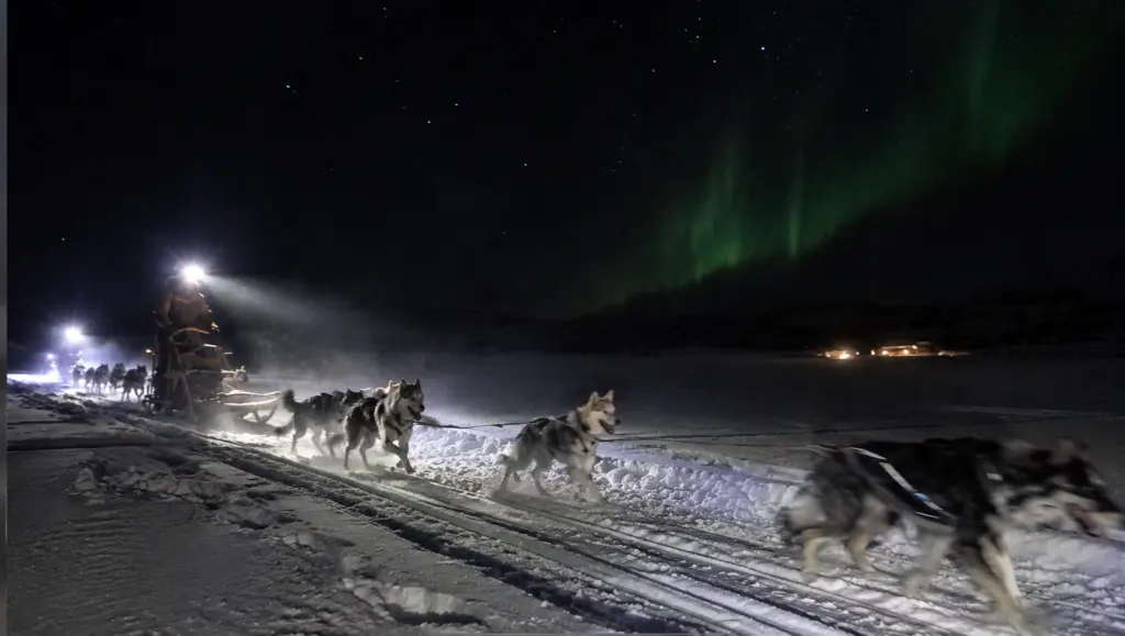 Hundekjøring på Bergsjøstølen