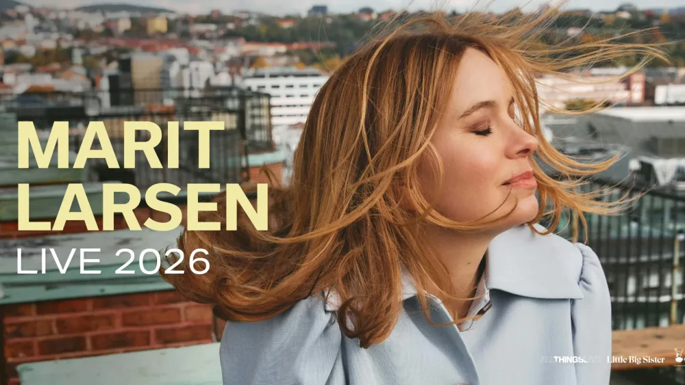 Plakaten for Marit Larsen sin tour 2026