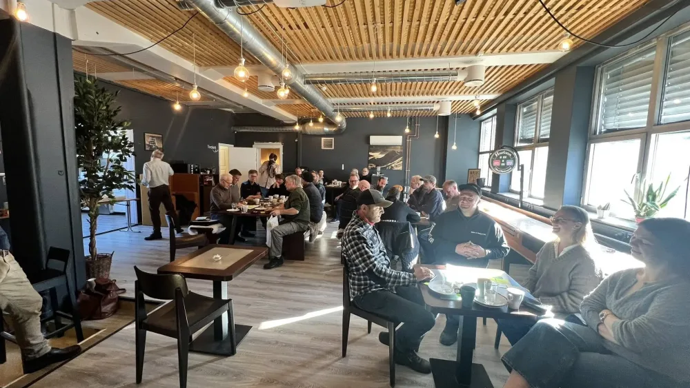 Bilde fra frokostmøte på Tanken i 2025
