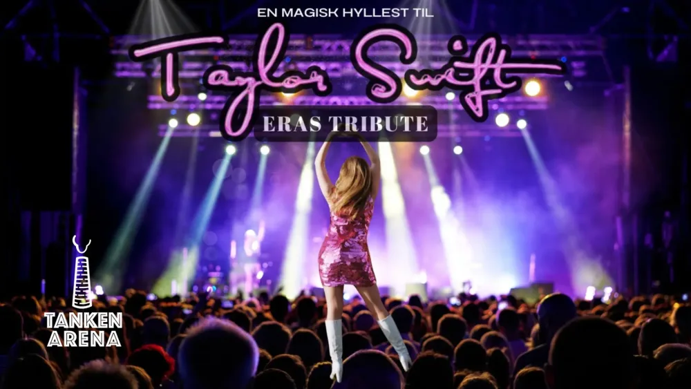 Plakat til Taylor Swift Tribute konsert på Tanken Arena 28.februar