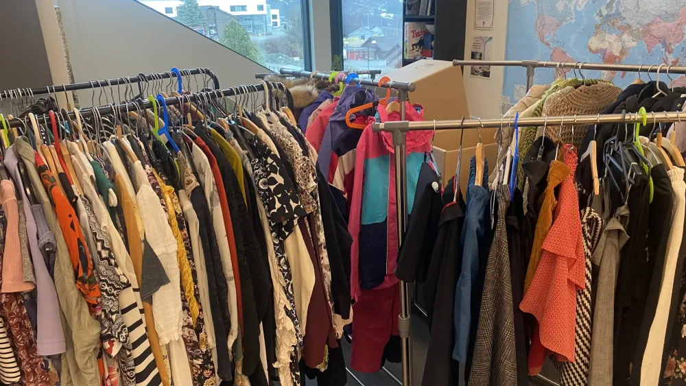 Bilde fra den store klesbyttedagen