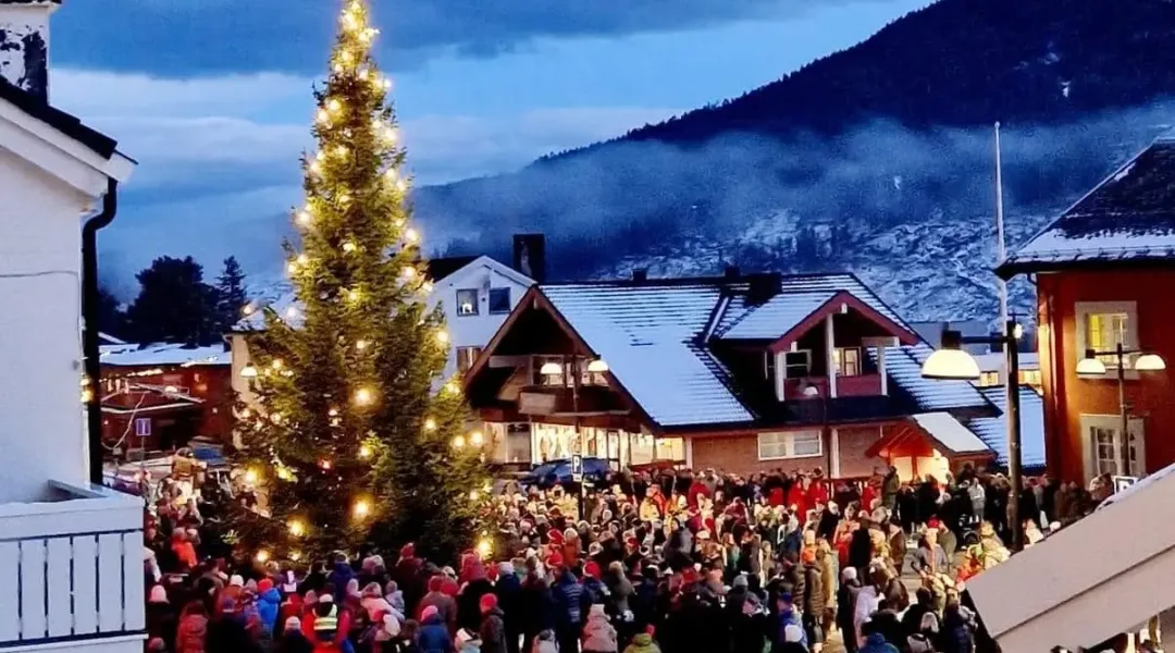 Julegrantenning i Ål