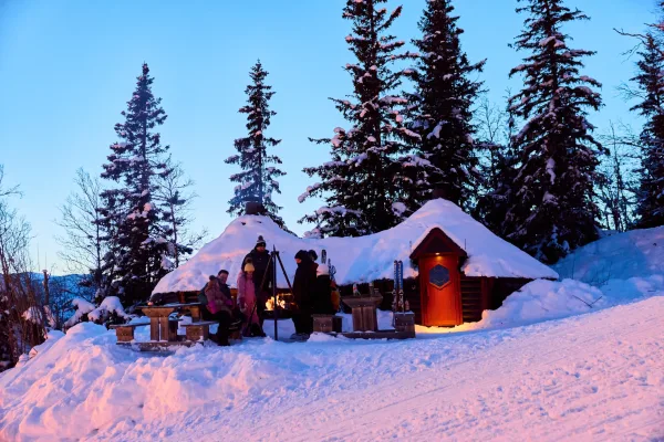 Julekos i Skarslia ski-&akesenter