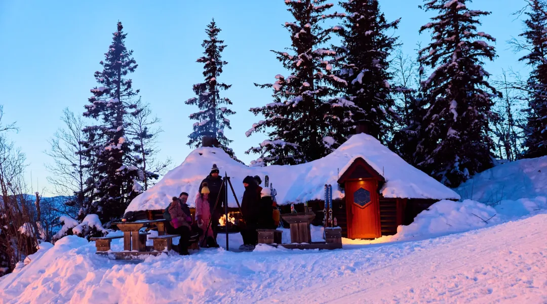 Julekos i Skarslia ski-&akesenter